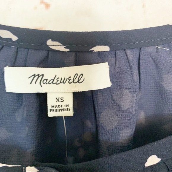 Madewell Memento Ruffle Sleeve Blouse - Picture 5 of 8